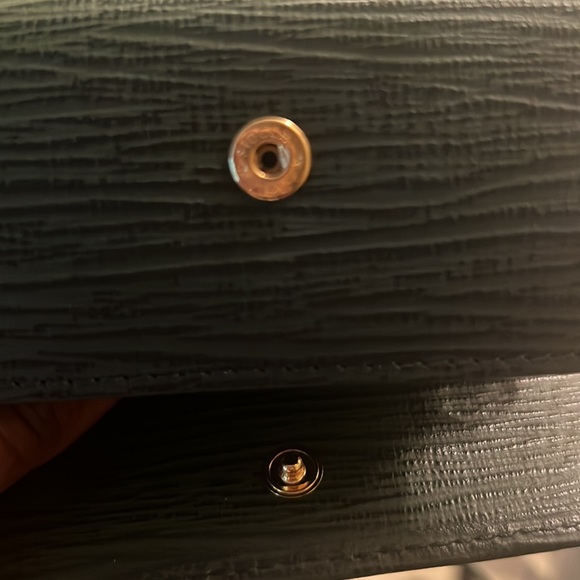 NWT GIANNI VERSACE Green Key Card Case - Picture 4 of 5